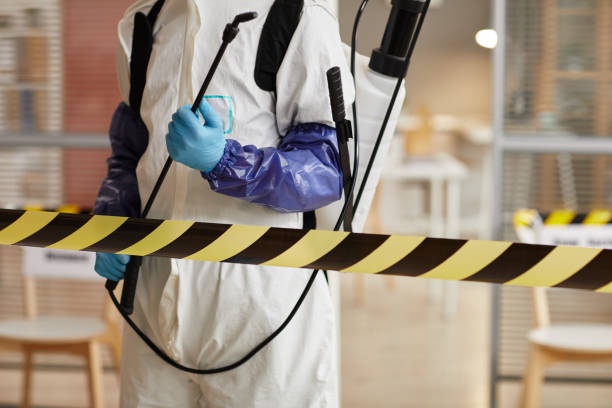 Professional Blood Cleanup technician working in New Haven, IN